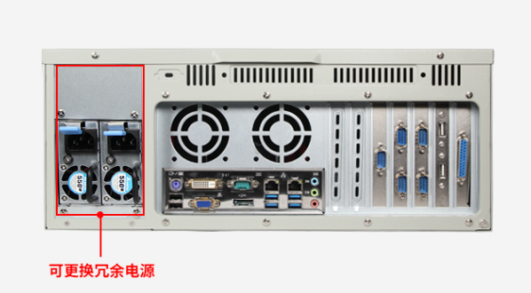 這款工控機有三個音頻接口，line-in接口，line-out接口，Mic-in接口
