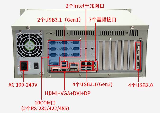 東田保定工控機【DT-810E-JQ370MA】
