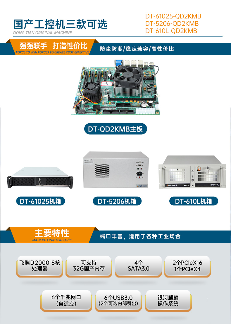 2U國產(chǎn)化工控機,安防監(jiān)控主機,DT-61025-QD2KMB.jpg