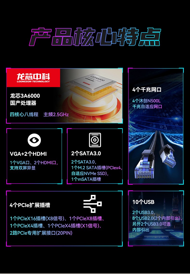 龍芯3A6000工控機(jī),國(guó)產(chǎn)操作系統(tǒng)工業(yè)主機(jī)電腦,DT-610L-N3A6KMB.jpg