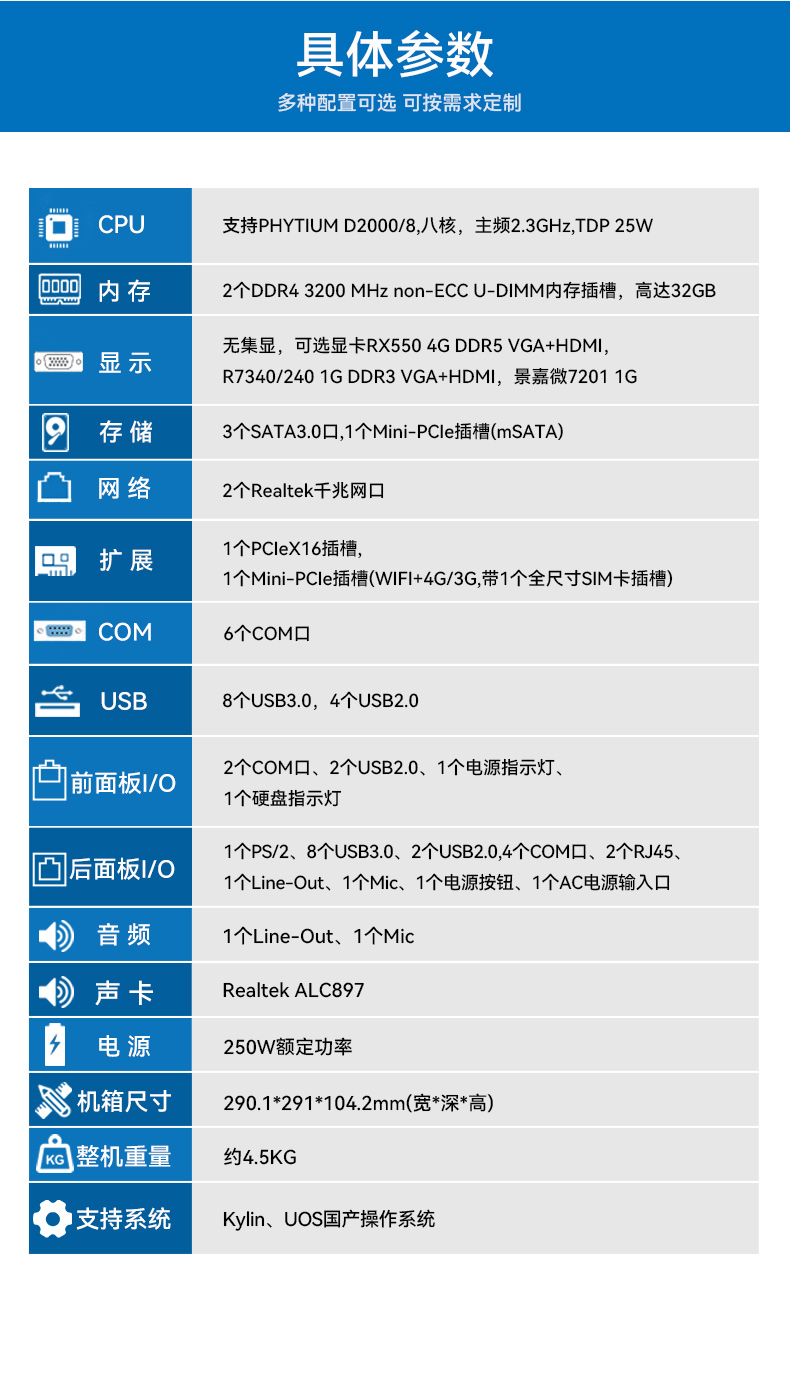 國產(chǎn)飛騰桌面式工控機(jī),搭載Kylin UOS國產(chǎn)系統(tǒng),DTB-2102L-BD2KMC.jpg